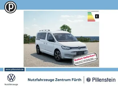 Neu VW Caddy Goal 102 PS (75 kW) 2026 Weiß Van / Kleinbus