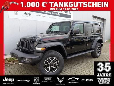 Gebraucht Jeep Wrangler Rubicon 272 PS (200 kW) 2024 Schwarz SUV