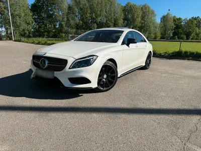 Brugt Mercedes CLS350 AMG 258 HK (189 kW) 2015 Hvid Sedan