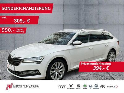 Gebraucht Skoda Superb Style 150 PS (110 kW) 2021 Candyweiss Kombi
