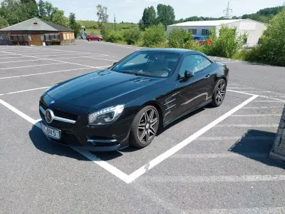 Gebraucht Mercedes SL500 435 PS (319 kW) 2013 Schwarz Cabrio
