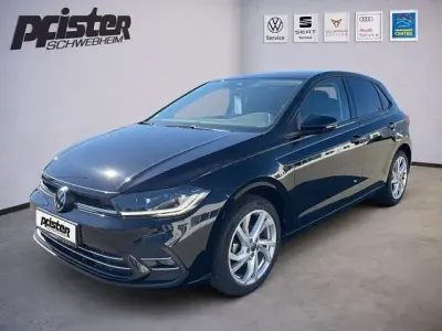 Gebraucht VW Polo Style 95 PS (69 kW) 2022 Schwarz Kleinwagen