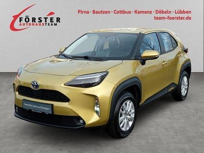 Gebraucht Toyota Yaris Hybrid Comfort 116 PS (85 kW) 2021 Warm gold metallic