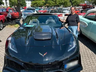 Gebraucht Chevrolet Corvette Stingray 466 PS (342 kW) 2017 Schwarz Coupé