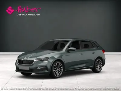 Gebraucht Skoda Scala Monte Carlo 150 PS (110 kW) 2020 Silber Kleinwagen