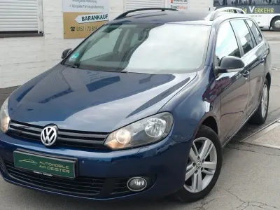 Gebraucht VW Golf VII Match 140 PS (102 kW) 2012 Blau Kombi