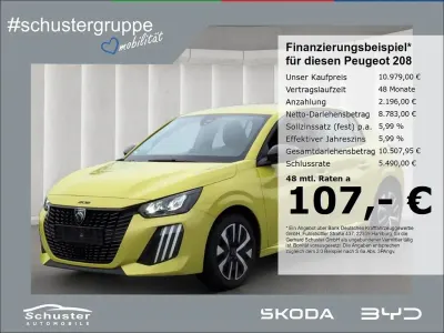 Gebraucht Peugeot 208 Active 75 PS (55 kW) 2024 Aguedagelb met. Kleinwagen