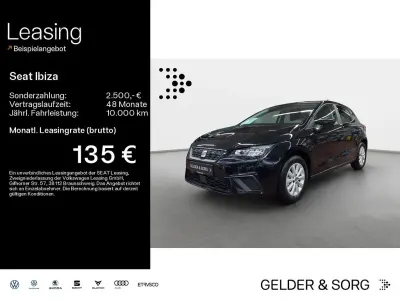 Neu Seat Ibiza 116 PS (85 kW) 2025 Midnight schwarz metallic Kleinwagen
