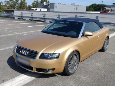 Gebraucht Audi A4 Cabriolet Performance 170 PS (125 kW) 2003 Gold Cabrio