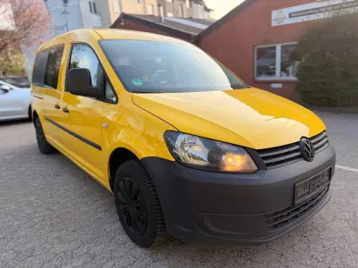 Gebraucht VW Caddy 102 PS (75 kW) 2015 Gelb Van / Kleinbus