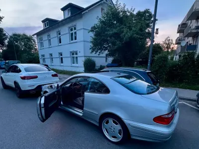 Gebraucht Mercedes CLK430 Avantgarde 279 PS (205 kW) 2000 Silber Coupé