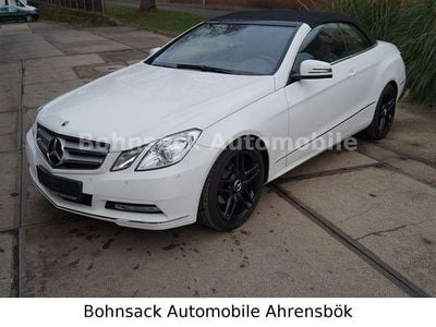 Gebraucht Mercedes E200 184 PS (135 kW) 2012 Polarweiss  unilack Cabrio