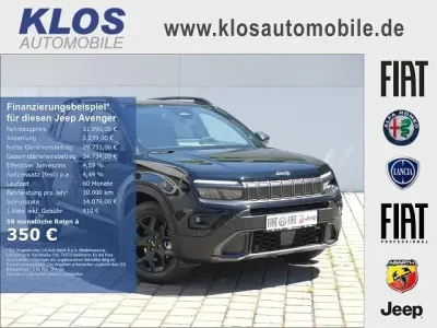 Neu Jeep Avenger Overland 145 PS (106 kW) 2026 Volcano black (schwarz) SUV