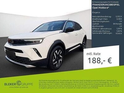 Jadeweiß/arktisweiß Gebraucht 2021 Opel Mokka-e Elegance SUV | 16.190 € (Guter Preis)