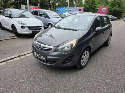 Gebraucht Opel Corsa Edition 90 PS (66 kW) 2012 Silbersee/silver lake Kleinwagen