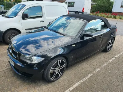 Gebraucht BMW 120 Cabriolet Sport Line 177 PS (130 kW) 2009 Schwarz Cabrio