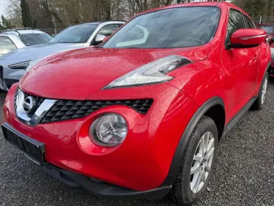 Brugt Nissan Juke Visia 110 HK (80 kW) 2018 Rød SUV