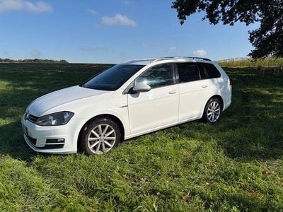Brugt VW Golf VII LOUNGE 110 HK (80 kW) 2016 Hvid Stationcar