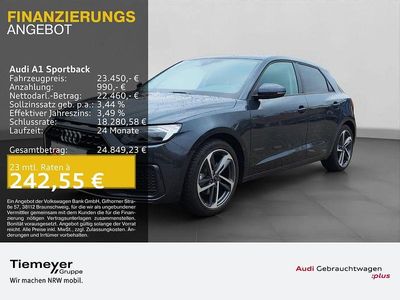 Gebraucht Audi A1 Sportback Advanced 116 PS (85 kW) 2025 Grau Kleinwagen