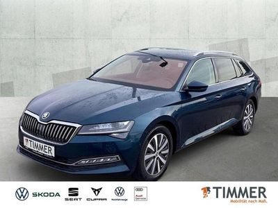 Lavablau met. Gebraucht 2022 Skoda Superb Style Kombi | 24.495 € (Fairer Preis)