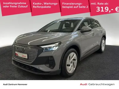 Gebraucht Audi Q4 e-tron Basis 125 kW (170 PS) 2023 Kieselgrau SUV