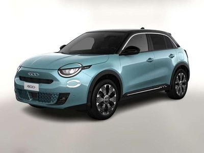 Neu Fiat 600 La Prima 145 PS (106 kW) 2025 Acqua blau metallic / dach schwa SUV