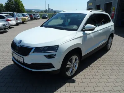 Gebraucht Skoda Karoq Style 150 PS (110 kW) 2017 Weiß SUV
