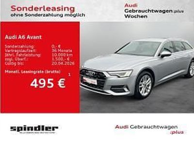 Gebraucht Audi A6 Advanced Plus 204 PS (150 kW) 2025 Silber (florettsilber metallic) Kombi