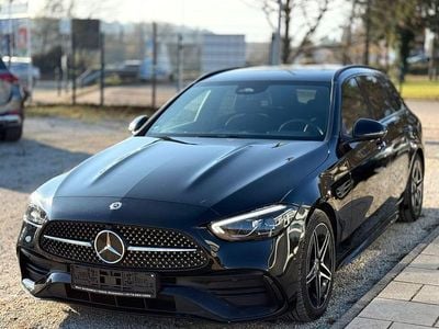 Gebraucht Mercedes C220 AMG line 200 PS (147 kW) 2021 Schwarz Limousine