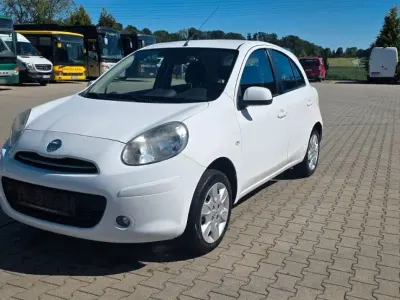 Gebraucht Nissan Micra 80 PS (58 kW) 2012 Weiß Kleinwagen
