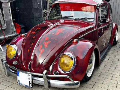 Gebraucht VW Käfer 60 PS (44 kW) 1966 Rot Kleinwagen