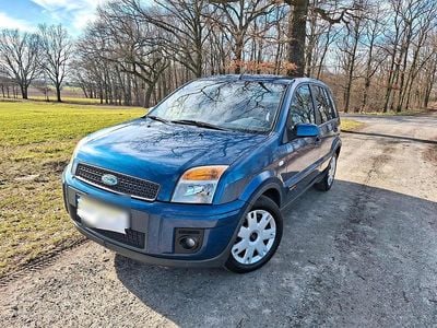 Gebraucht Ford Fusion 80 PS (58 kW) 2008 Blau Kleinwagen