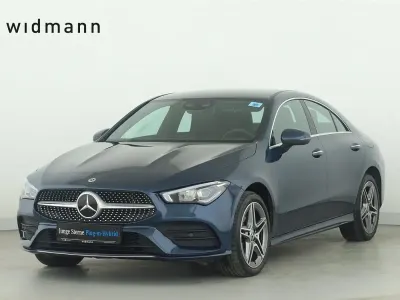 Gebraucht Mercedes CLA250e AMG 160 PS (117 kW) 2022 Denimblau metallic Coupé