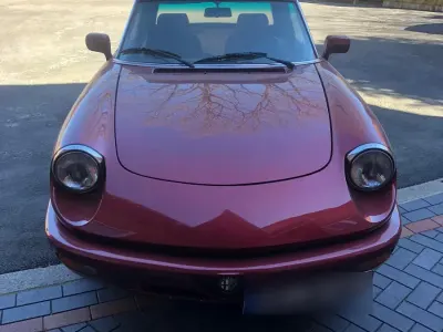Gebraucht Alfa Romeo Spider 120 PS (88 kW) 1991 Rot Cabrio