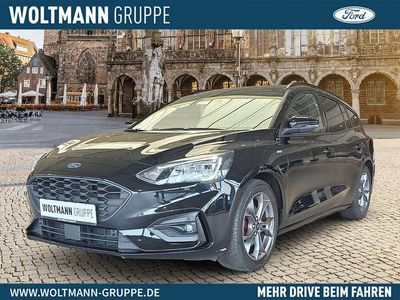 Gebraucht Ford Focus ST-Line X 125 PS (91 kW) 2021 Obsidianschwarz metallic Limousine