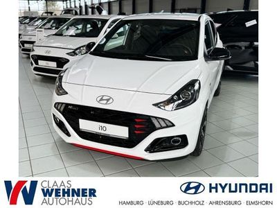 Neu Hyundai i10 N Line 90 PS (66 kW) 2025 Weiss Kleinwagen