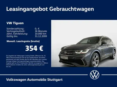 Gebraucht VW Tiguan R-line 150 PS (110 kW) 2023 Delfingrau metallic SUV
