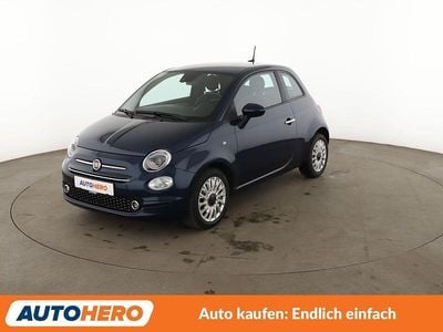 Gebraucht Fiat 500 Lounge 69 PS (50 kW) 2020 Blau Limousine