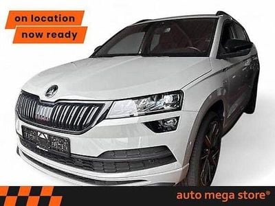 Grau Gebraucht 2021 Skoda Karoq SportLine SUV | 29.496 € (Guter Preis)
