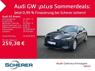 Gebraucht Audi A5 Ambiente 204 PS (150 kW) 2025 Mythosschwarz metallic Kombi