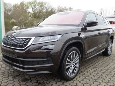 gebraucht Skoda Kodiaq 2.0 TDI DSG L&K 4x4 *LEDER/NAVI/LED/CANTON*