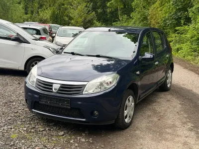 Gebraucht Dacia Sandero 86 PS (63 kW) 2010 Blau Kleinwagen