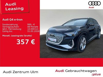 Gebraucht Audi Q4 e-tron Sport 125 kW (170 PS) 2025 Schwarz SUV