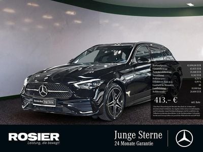 Gebraucht Mercedes C300 Advanced Plus 265 PS (194 kW) 2024 Schwarz / obsidianschwarz Kombi