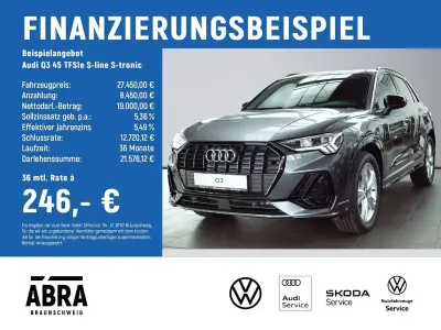 Gebraucht Audi Q3 S-Line 245 PS (180 kW) 2022 Grau SUV