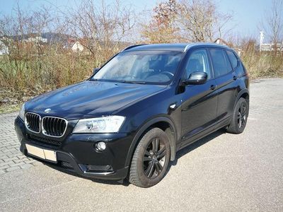 Usata BMW X3 Sport Line 184 CV (135 kW) 2011 Nero SUV