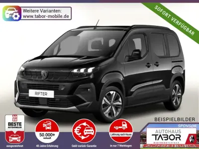 Neu Peugeot Rifter GT 131 PS (96 kW) 2025 Schwarz metallic Van / Kleinbus