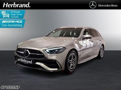 gebraucht Mercedes C220 d T AMG AHK Ambiente DISTRONIC Kamera LED