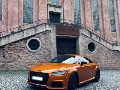 Usata Audi TTS Advanced 310 CV (228 kW) 2015 Arancione Coupé