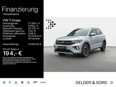Używany VW T-Cross R-line 150 KM (110 kW) 2025 Srebrny SUV